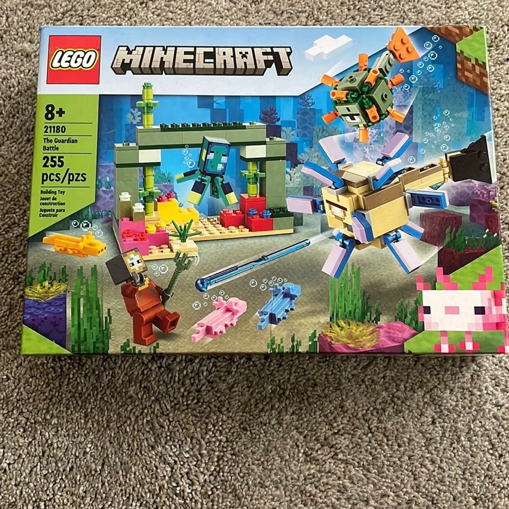 Lego Minecraft The Guardian Battle